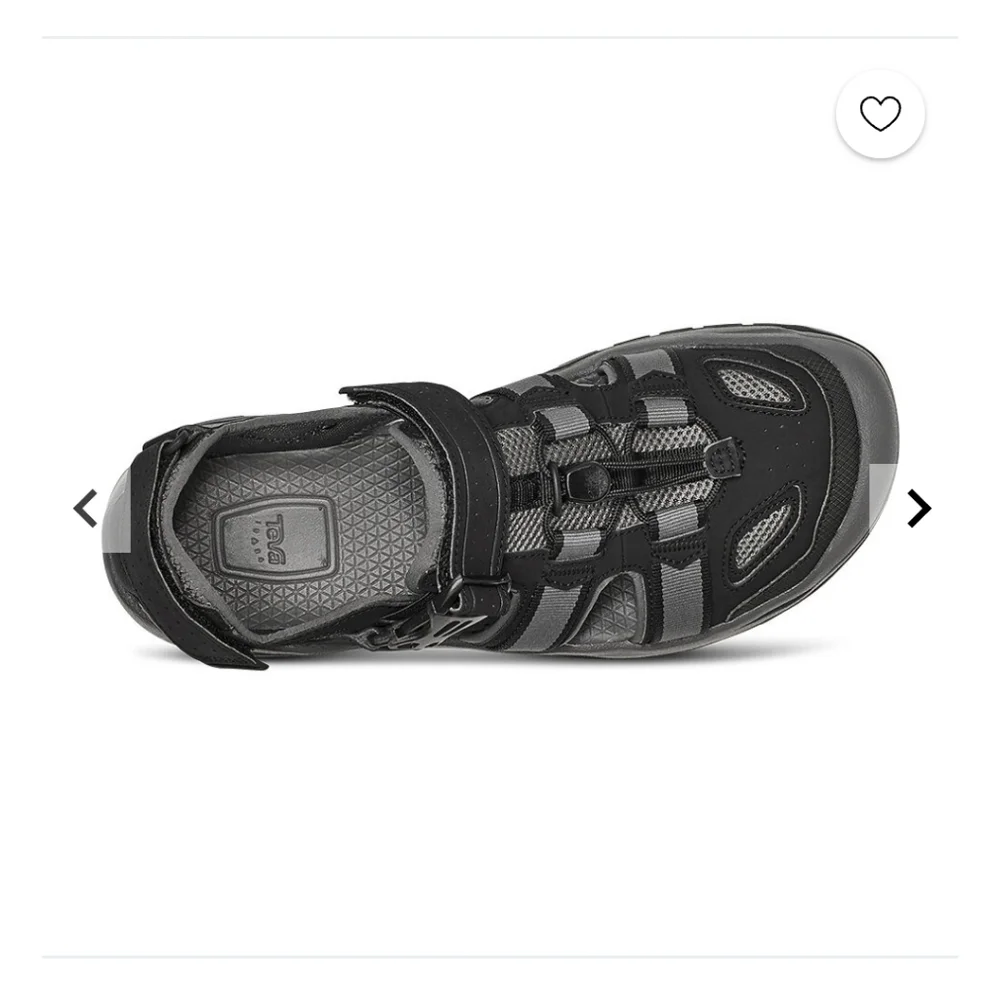 TEVA Men's Omnium 2 Black And Gray Water Sandals